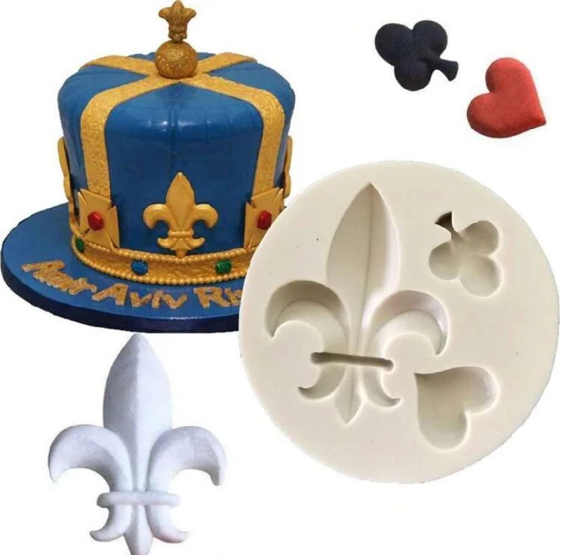 Silicone Mould Fleur de Lis