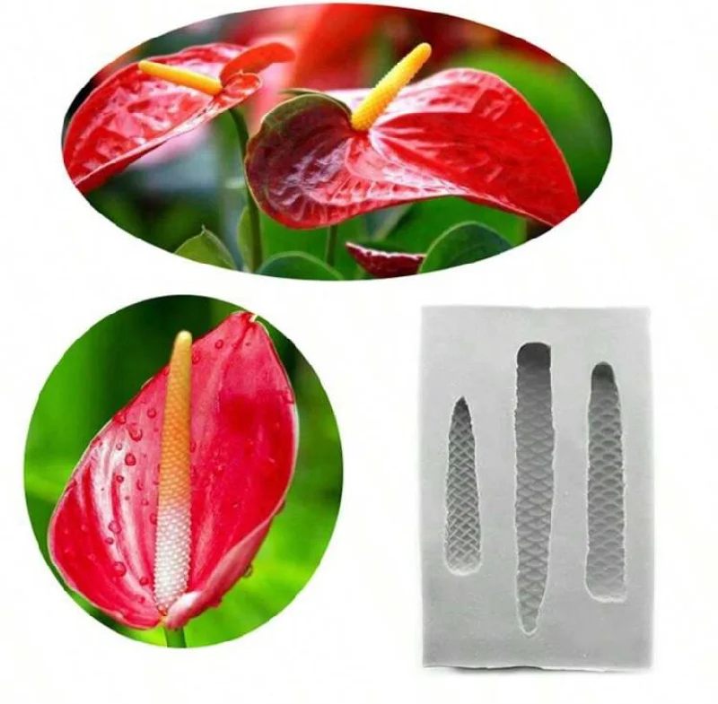 Silicone Mould Anthurium Flower Stamen