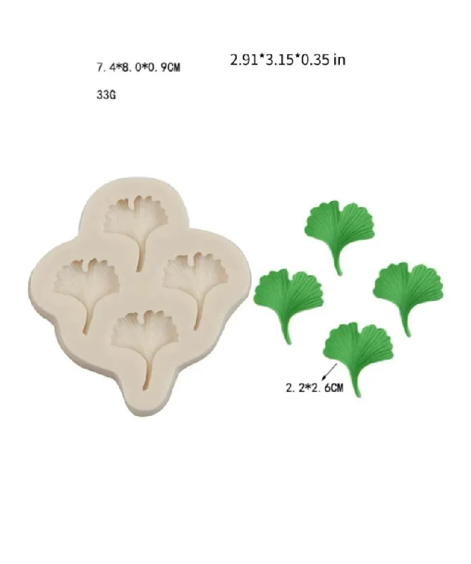 Silicone Mould Ginkgo Leaf