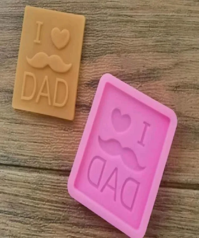 Silicone Mould I Love Dad