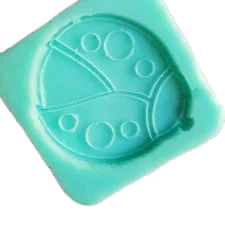 Silicone mould , ladybug 3.5 x3.5cm