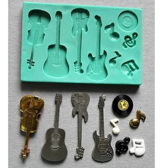 Silicone Mould Music Guitar