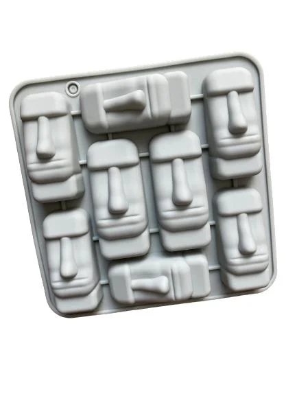 Silicone Mould  Easter Island Heads