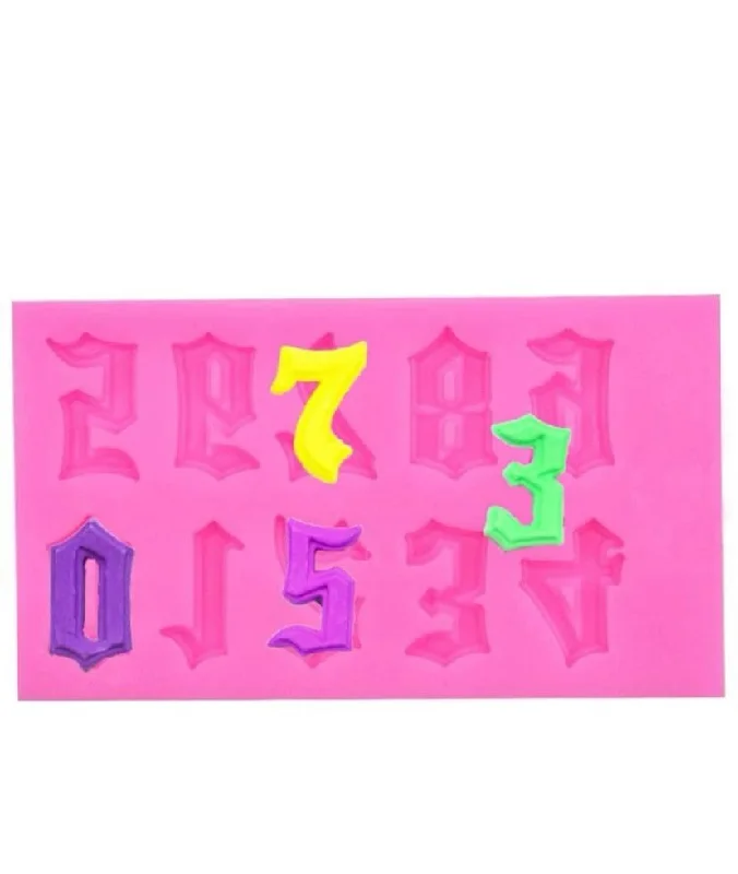 Silicone Mould Numbers