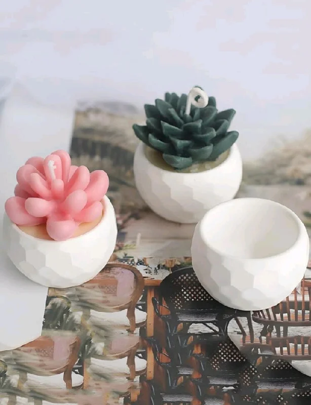 Small Silicone Mould  Flower Planter