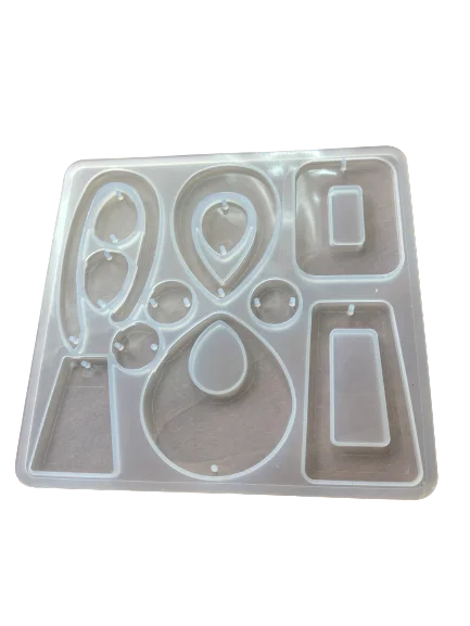 Silicone Mould Resin Earring