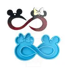 Silicone Mould Resin Infinity Mickey Mouse