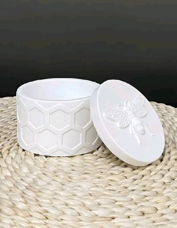 Silicone Mould Resin Jewelry Storage Trinket Box Bee