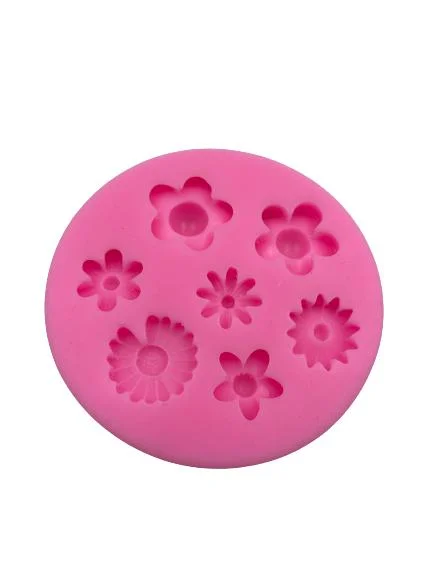 Silicone Mould Small Various Flowers