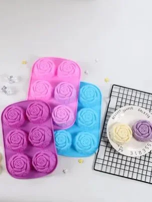 Silicone Mould Soap Flower Rose