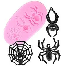 Silicone Mould Spiders