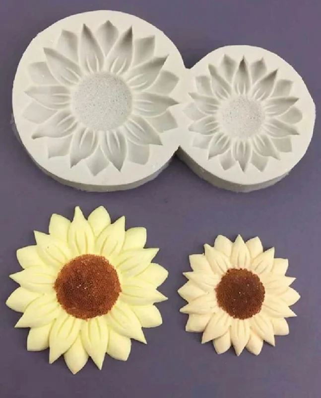 Silicone Mould Sunflower