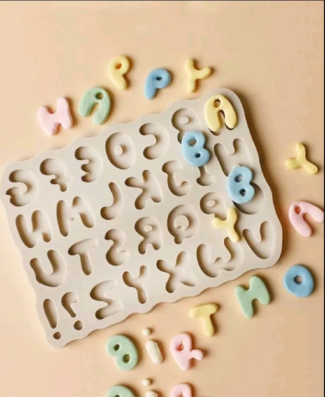 Silicone Mould Upper Alphabet