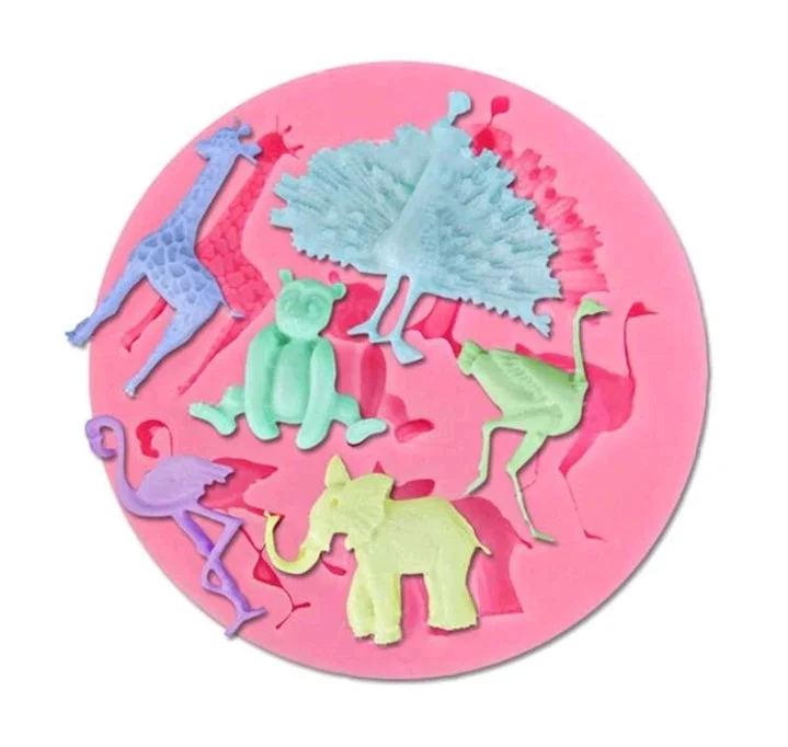 Silicone Mould  Various Animals