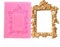 Silicone Mould Vintage Frame