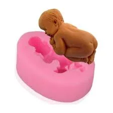 Sleeping baby silicone mould