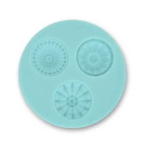 Small brooch silicone mould, 2cm