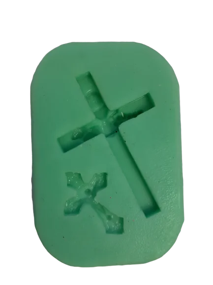 Small Cross silicone mould, B