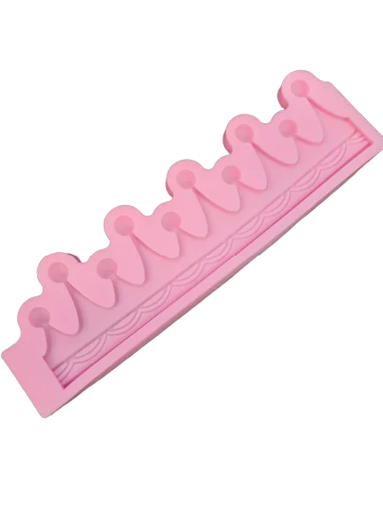 Small Crown Silicone mould, 20.7x5.4cm