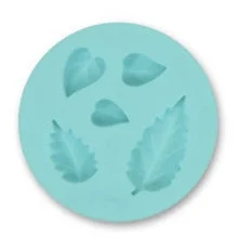 Small leaves silicone mould