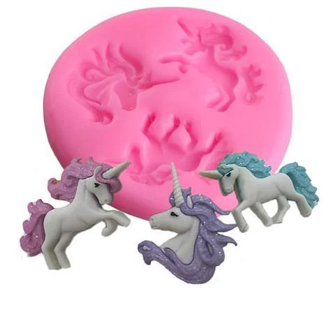 Small unicorn silicone mould