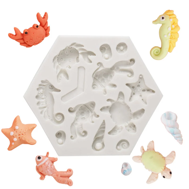 Under the sea silicone mould