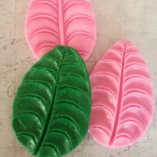 Veiner leaf silicone mould, 7x4.5cm