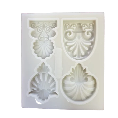 Vintage European embellishment silicone mould