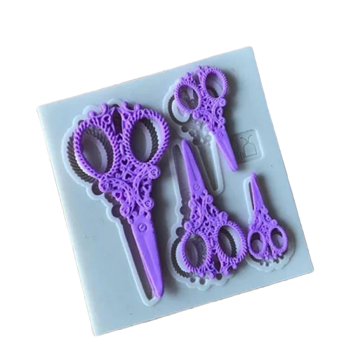 Vintage Scissors silicone mould