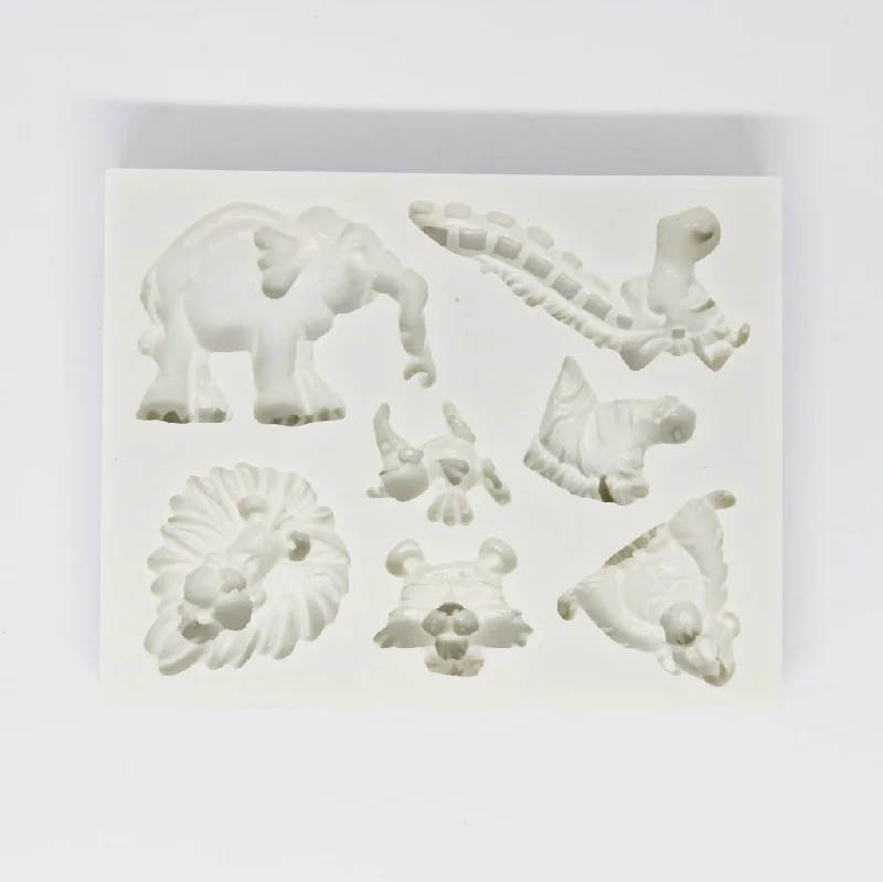 Silicone Mould Wild Safari Animals