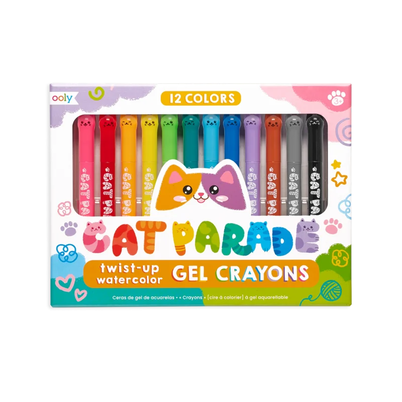 Cat Parade Gel Crayons | OOLY