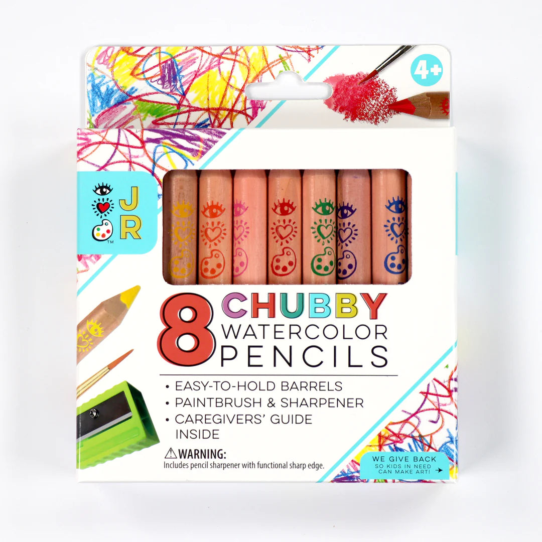 Chubby Watercolor Pencils - 8